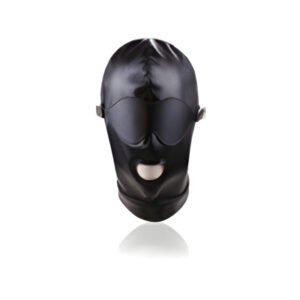 Open Mouth Mask in Black