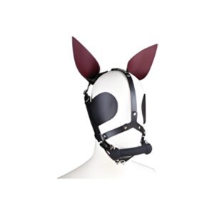 Horse Head Gear in Black
