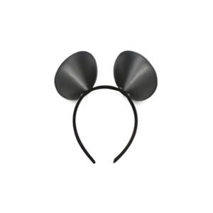 Mouse Head Piece in Black