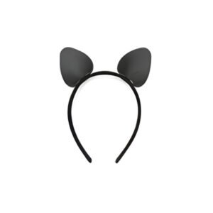 Mouse Head Piece in Black