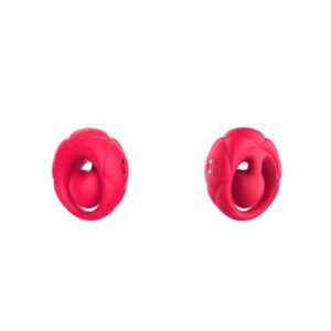 Full Silicone Vibrating Ring With Neck Ball Design