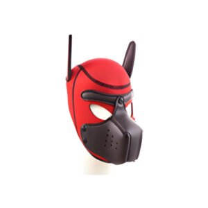 Pup Mask Debut in Red