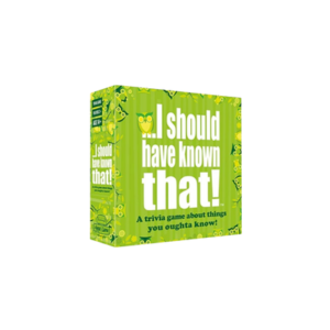 I Should Have Known That!