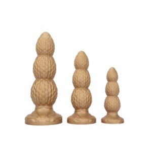 3 Tier Fantasy Corn Unique Shape in Brown