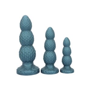 3 Tier Fantasy Corn Unique Shape in Teal
