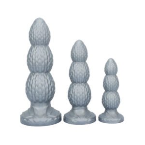 3 Tier Fantasy Corn Unique Shape in Grey