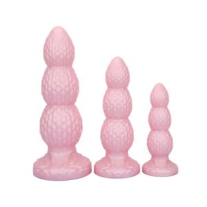 3 Tier Fantasy Corn Unique Shape in Pink