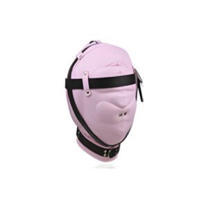 Fully Face Closure, Straps & Open Nostril in Pink