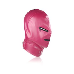 Zippable Eyes & Mouth Mask in Pink