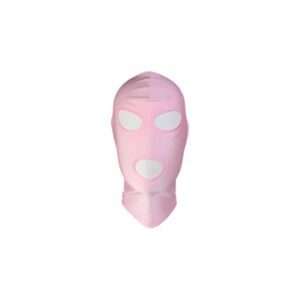 Face Mask Eyes & Mouth Open in Pink