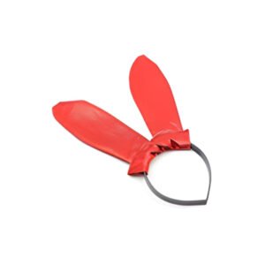 Rabbit Head Piece in Red