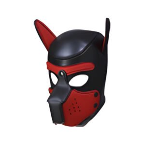 Pup Mask Deluxe in Red
