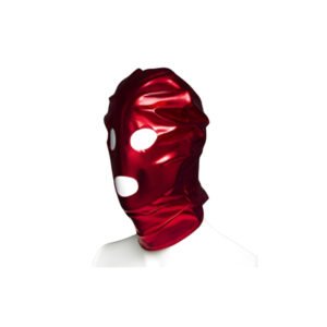 Face Mask Eyes & Mouth Open in Red Gloss