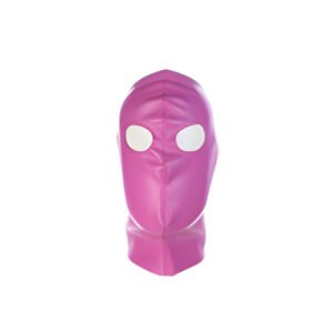Pleather Face Mask Eyes Only in Pink