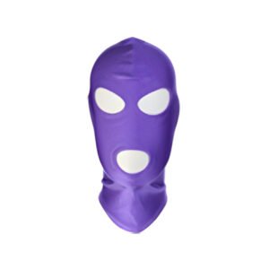 Face Mask Eyes & Mouth Open in Purple