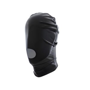 Face Mask Mouth Only in Black