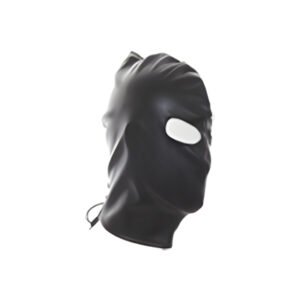 Pleather Face Mask Eyes Only in Black