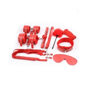 Hogtie Fur Lined Body Restraints Kit (10-Piece Set)