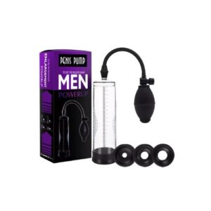 Manual Penis Pump with Metal Valve