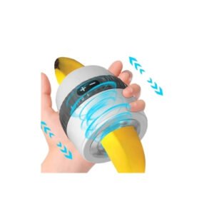 Vibrating Male Masturbator Sleeve: 12 Frequency, USB Charge