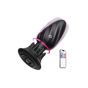 Rotating Anal Vibrator: 9 Frequency, App Controlled, USB Charge