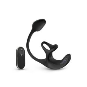 Anal Vibrator: 6 Frequency, Remote Control, USB Charge