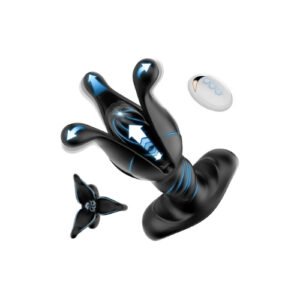 Anal Vibrator: 9 Frequence, Thrusting, Remote Control, USB Charge