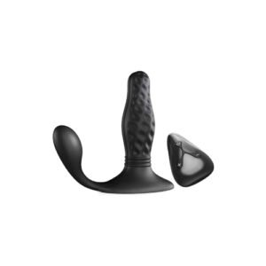 Anal Vibrator:12 Frequency, 3 Thrusting, Remote Control, USB Charge