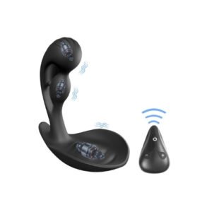 Prostate Massager: 10 Frequency, Remote Control, USB Charge