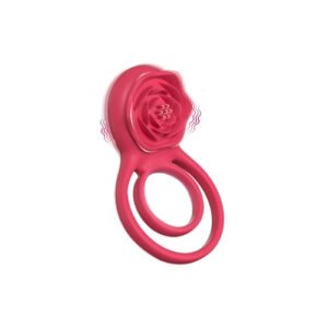 Vibrating Cock Ring: 10 Frequency. Remote Contol, USB Charge