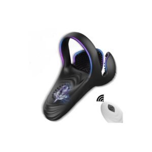 Cock Shaft Vibrator: 10 Frequency, Remote Control, USB Charge