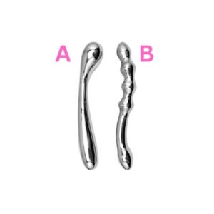 Anal Plug Wand Set: Stainless Steel